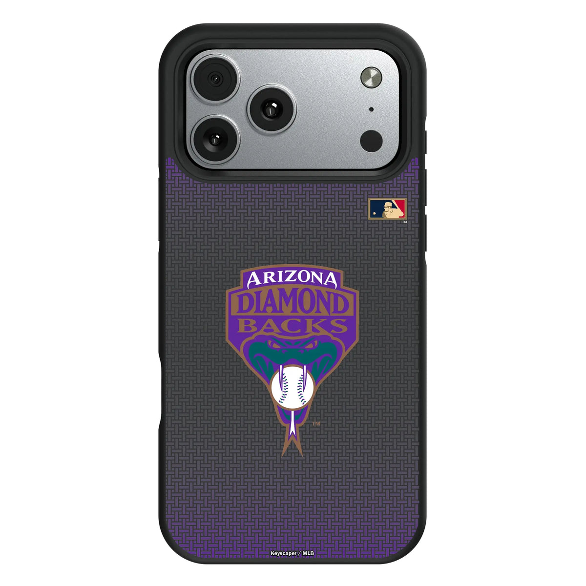 Arizona Diamondbacks 1999-2006 - Cooperstown Collection Linen iPhone Bump Phone Case for Apple iPhone#Device_iPhone 17 Pro Max