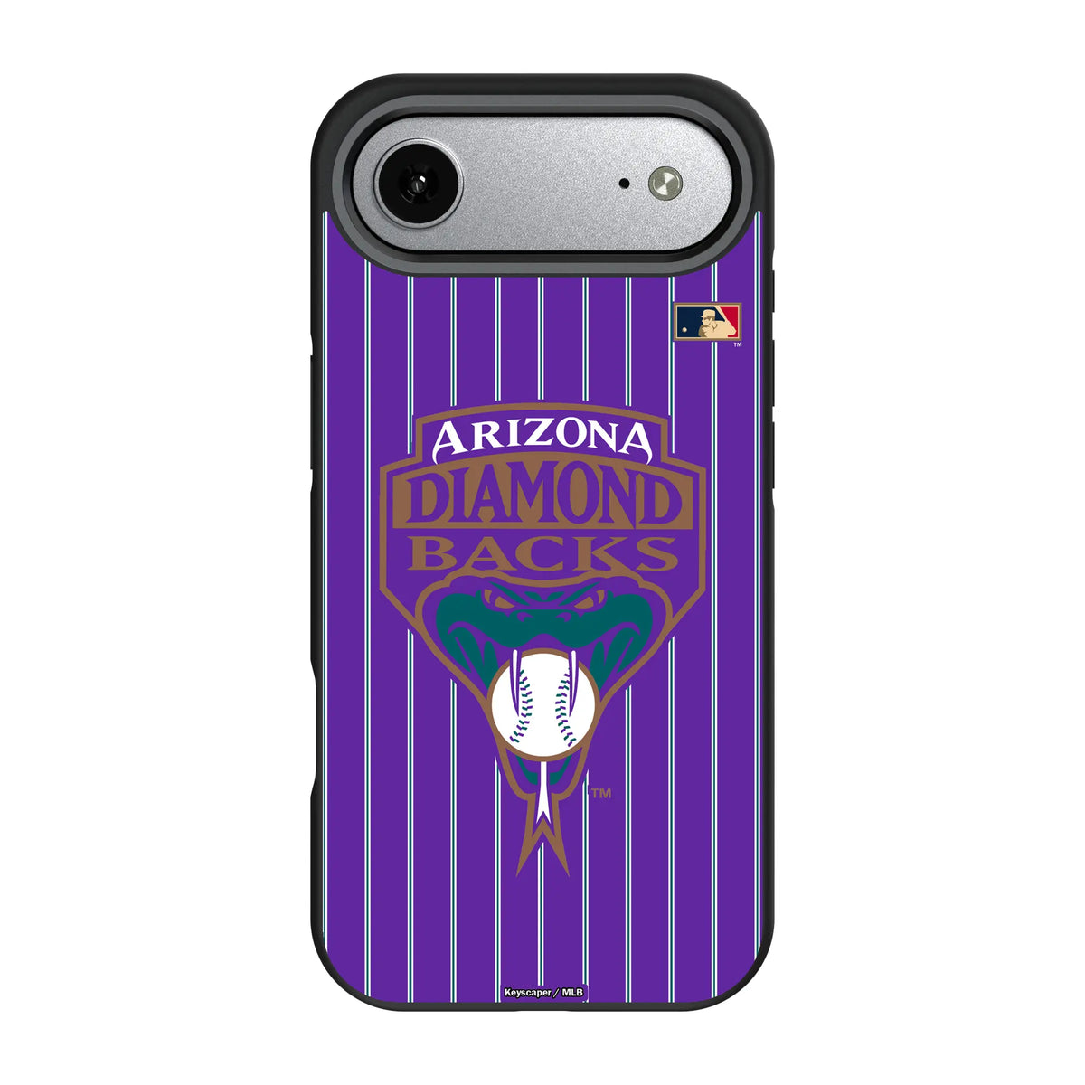 Arizona Diamondbacks 1999-2006 - Cooperstown Collection Pinstripe iPhone Bump Phone Case for Apple iPhone#Device_iPhone Air