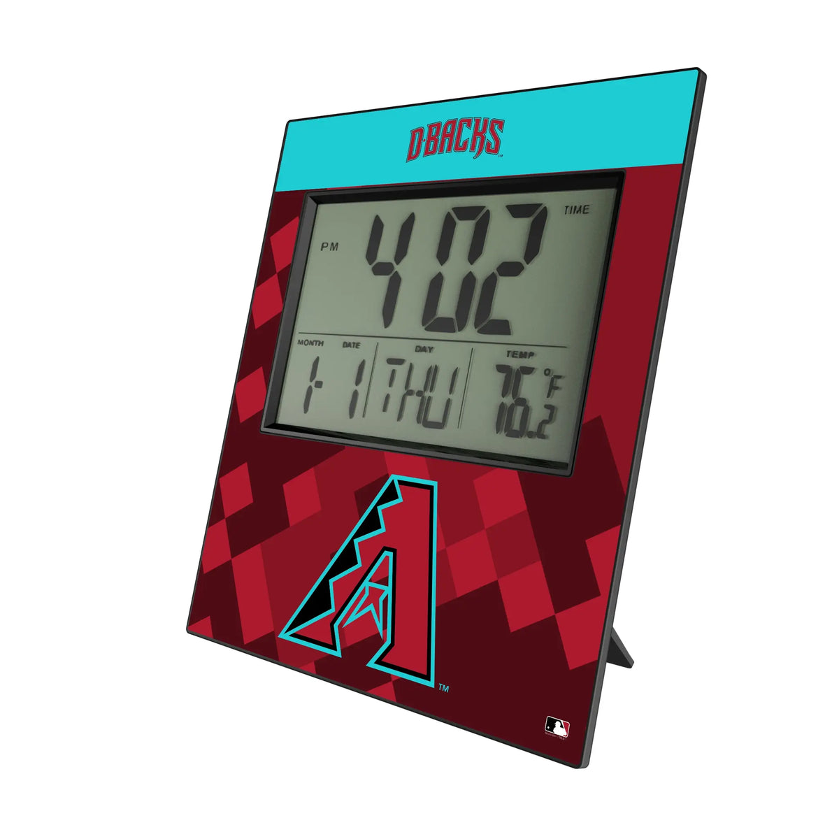 Arizona Diamondbacks Color Block Wall Clock