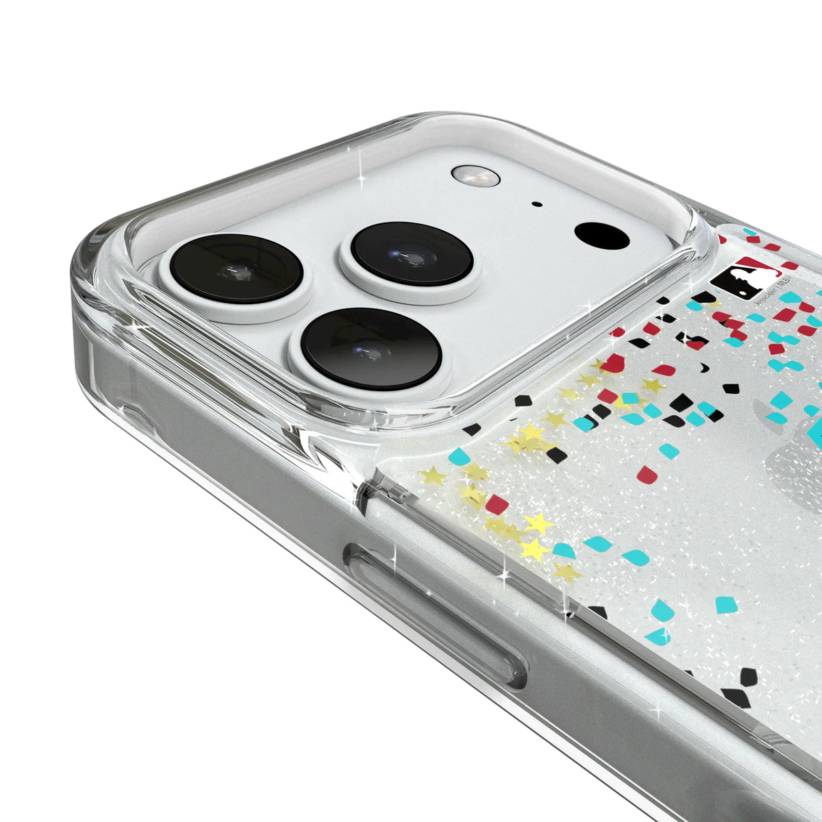 Arizona Diamondbacks Confetti iPhone Glitter Phone Case for Apple iPhone - Detail#Device_iPhone 18 Pro