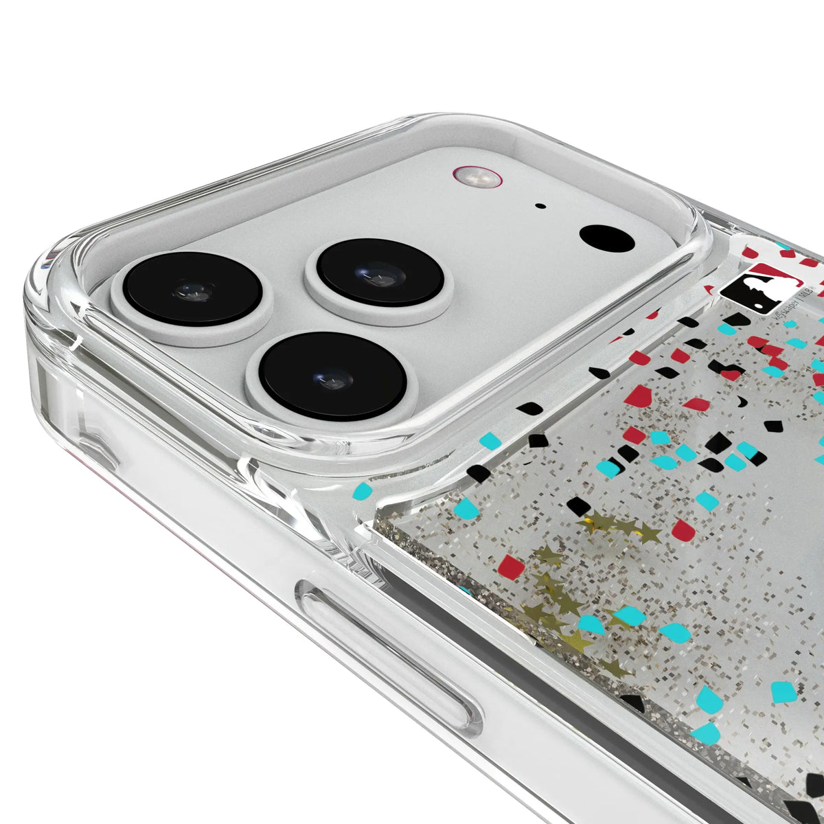 Arizona Diamondbacks Confetti iPhone Glitter Phone Case for Apple iPhone - Detail#Device_iPhone 18 Pro Max