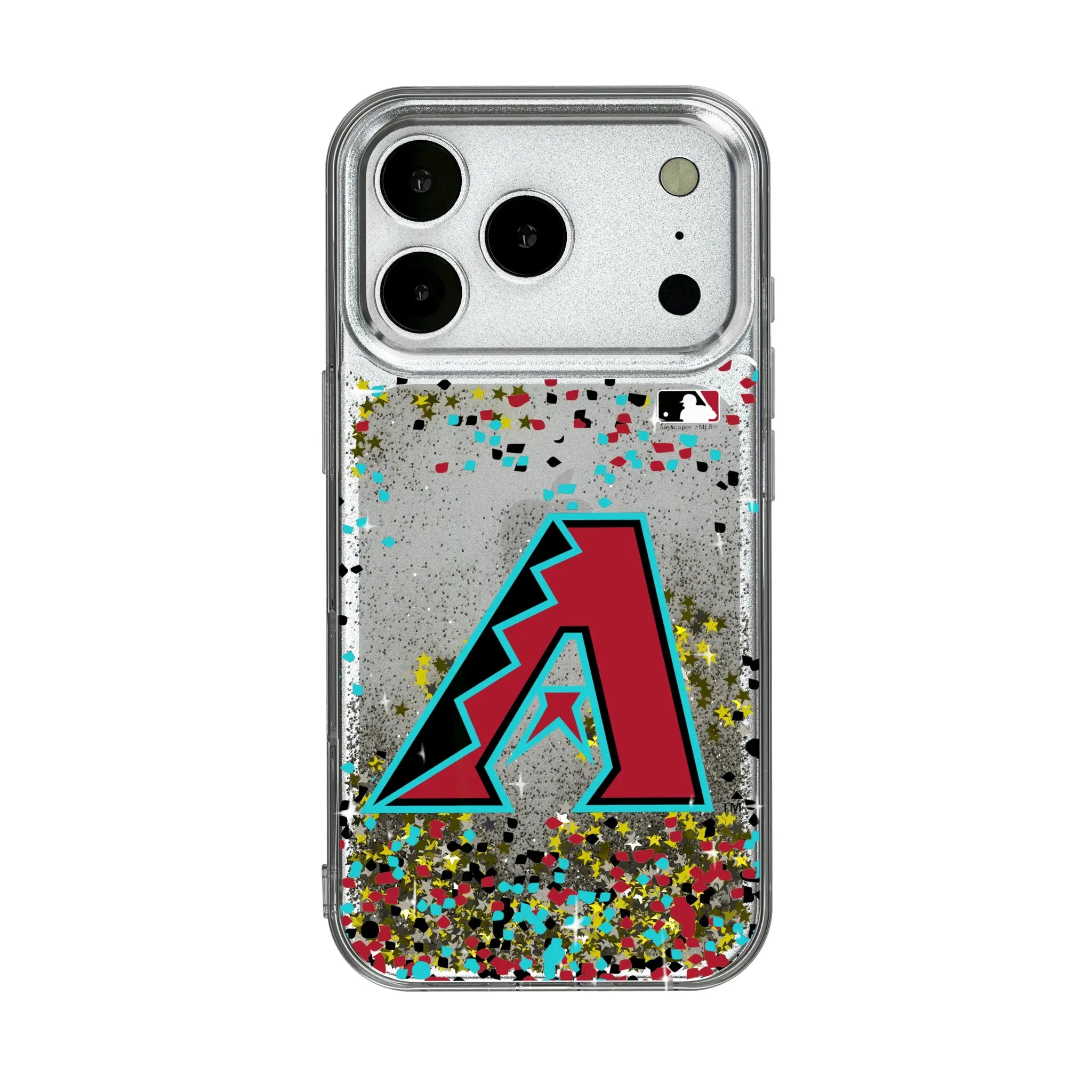 Arizona Diamondbacks Confetti iPhone Glitter Phone Case for Apple iPhone