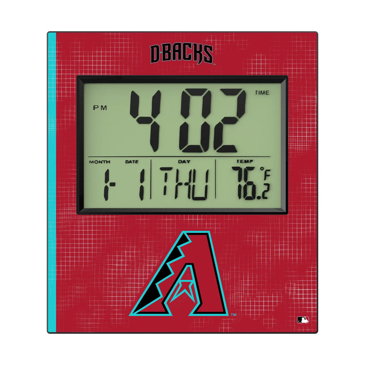 Arizona Diamondbacks Hatch Wall Clock