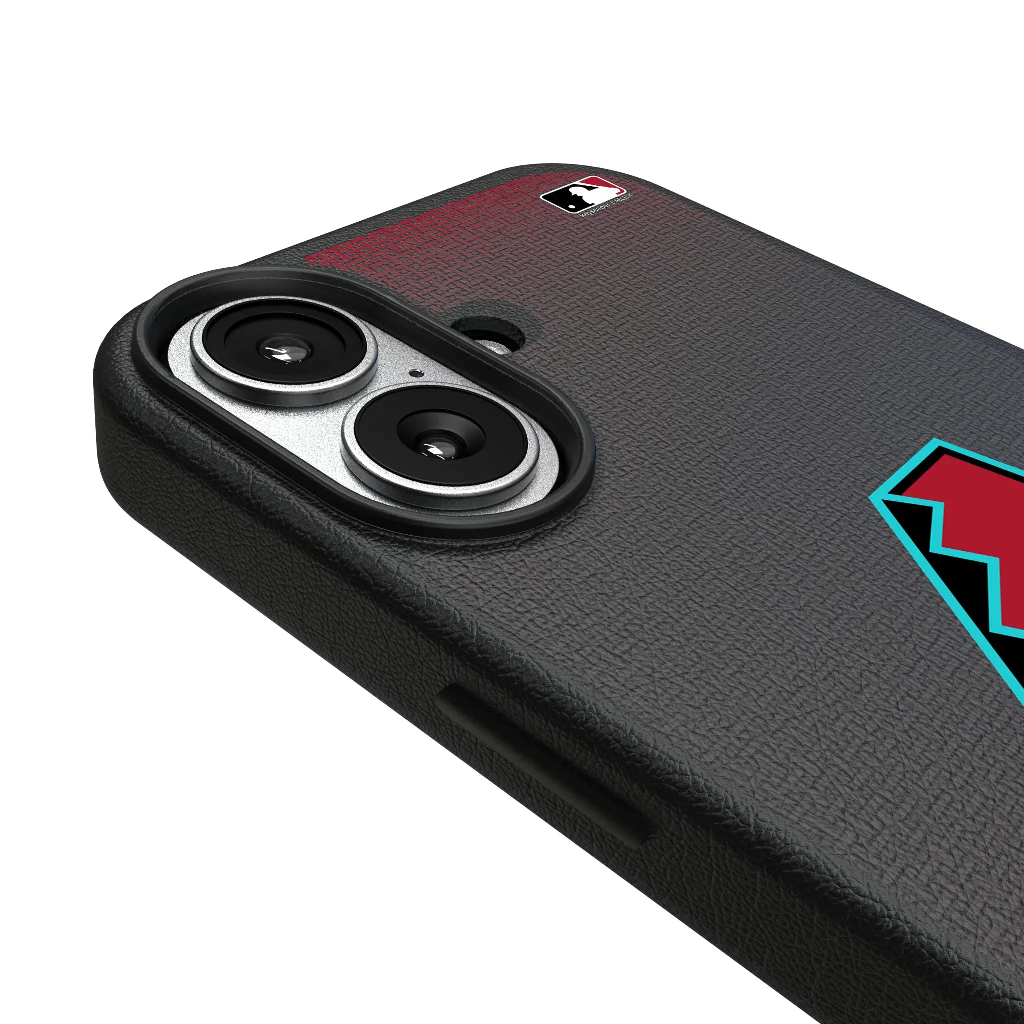 Arizona Diamondbacks Linen iPhone MagSafe Compatible Phone Case for Apple iPhone - Detail#Device_iPhone 17