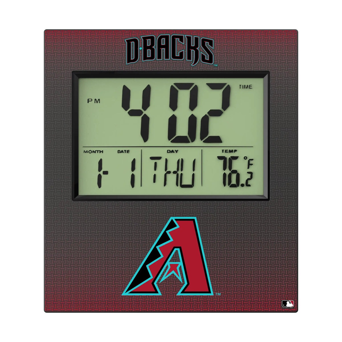 Arizona Diamondbacks Linen Wall Clock