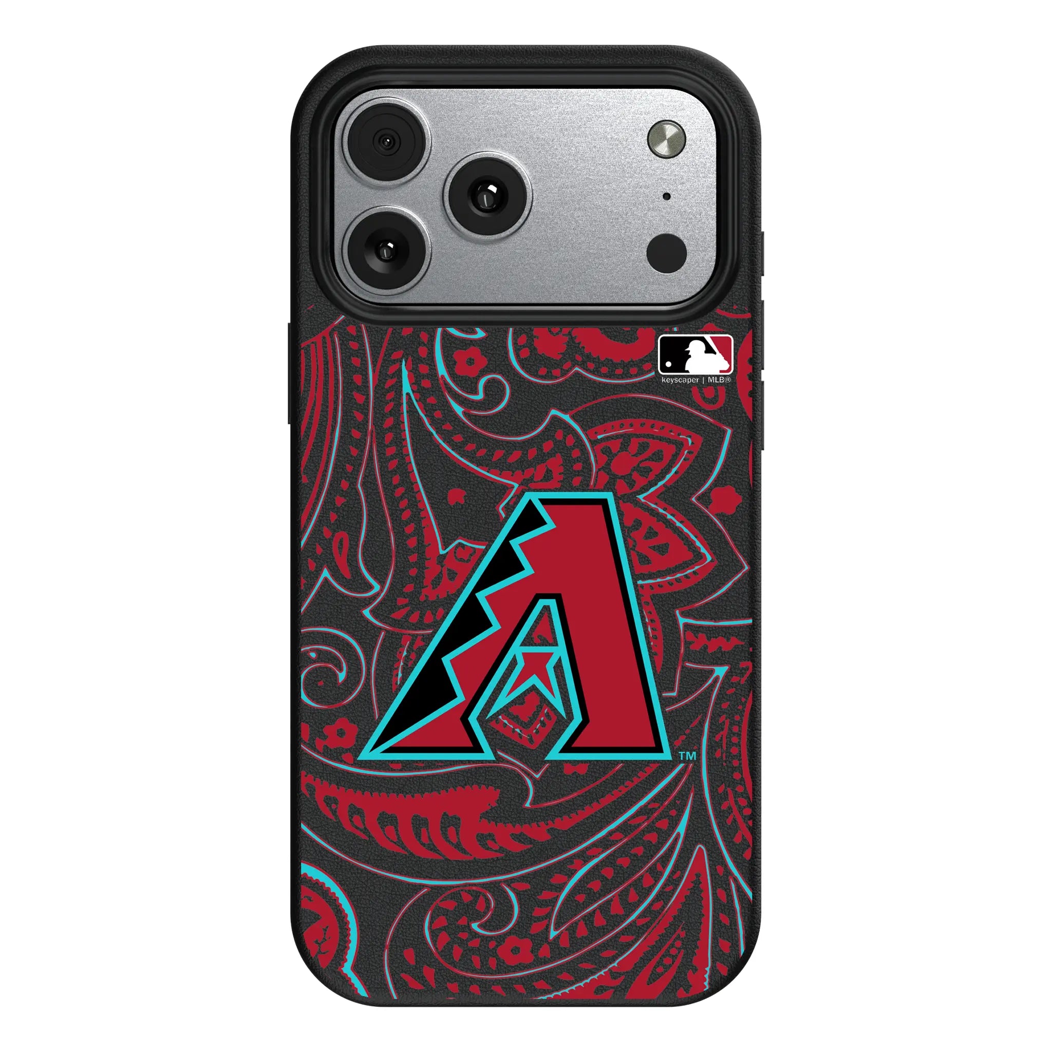 Arizona Diamondbacks Paisley iPhone MagSafe Compatible Phone Case for Apple iPhone#Device_iPhone 17 Pro Max