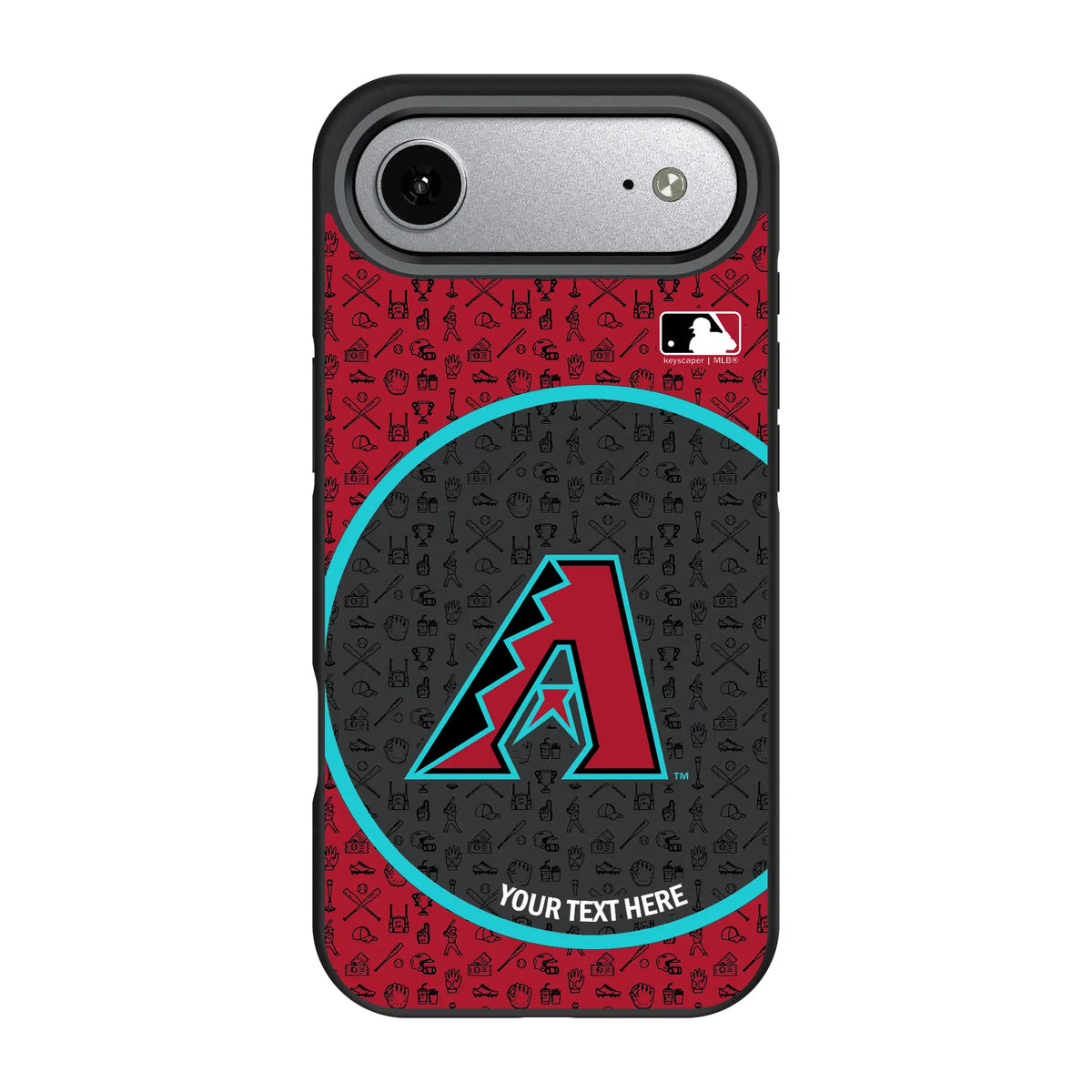 Arizona Diamondbacks Personalized Circle iPhone Bump Phone Case for Apple iPhone#Device_iPhone Air