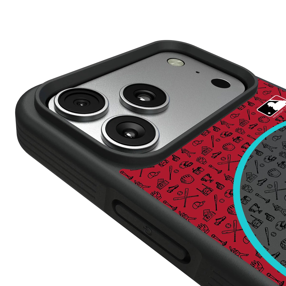 Arizona Diamondbacks Personalized Circle iPhone Bump Phone Case for Apple iPhone - Detail#Device_iPhone 17 Pro Max