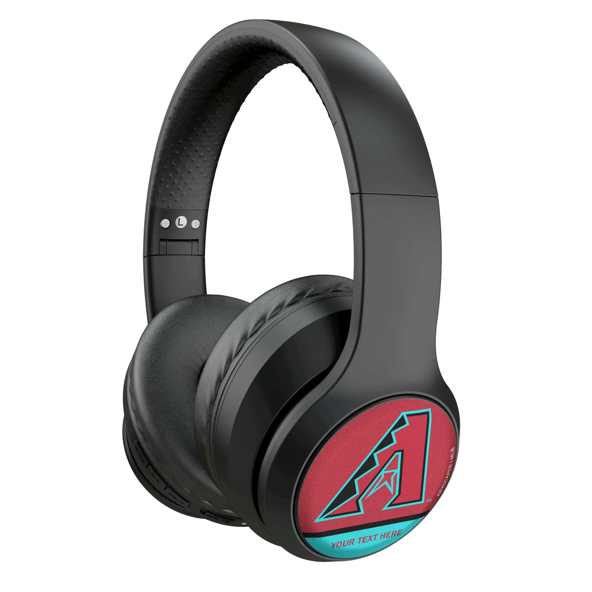 Arizona Diamondbacks Personalized Endzone Solid Wireless Over-Ear Headphones With Case