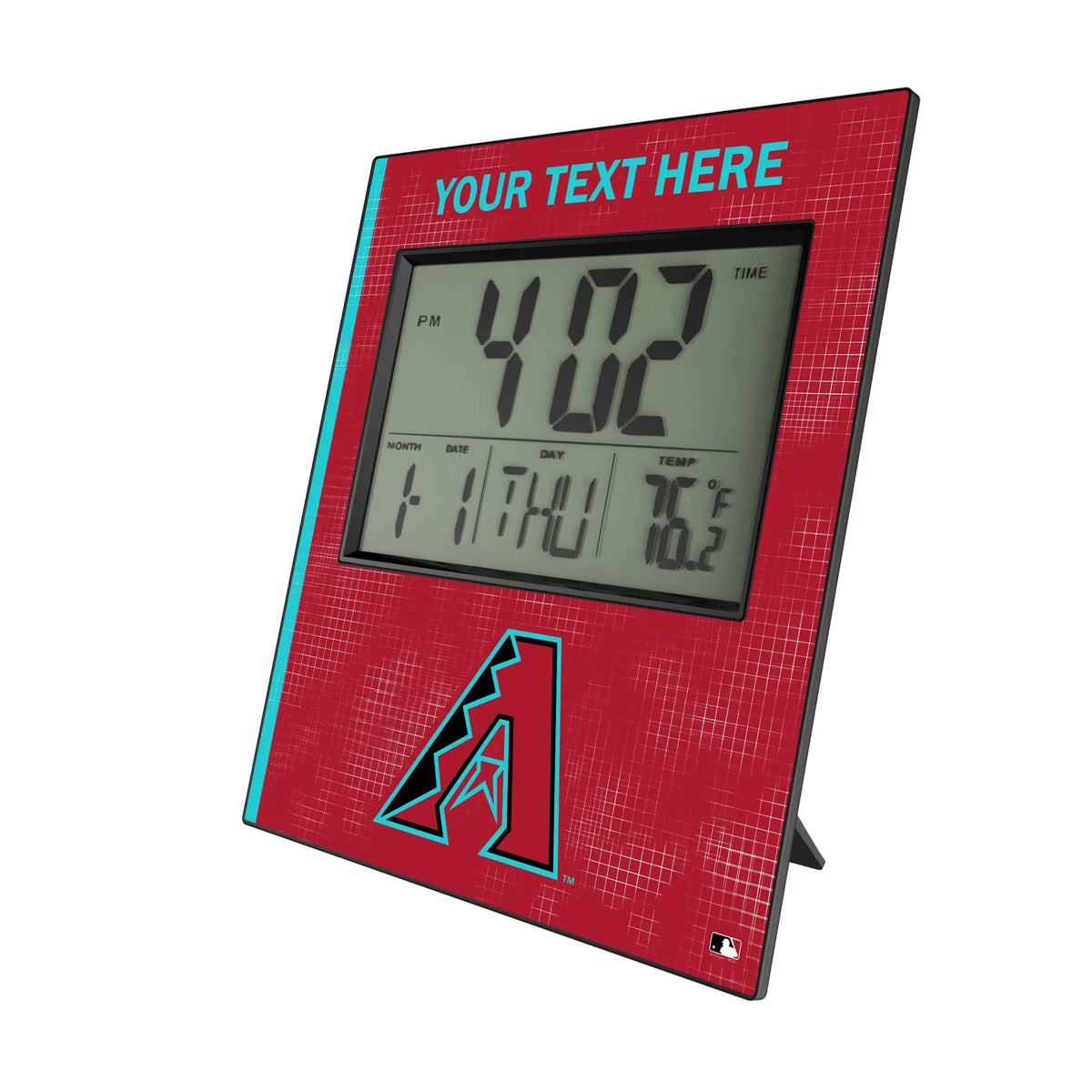 Arizona Diamondbacks Personalized Hatch Wall Clock