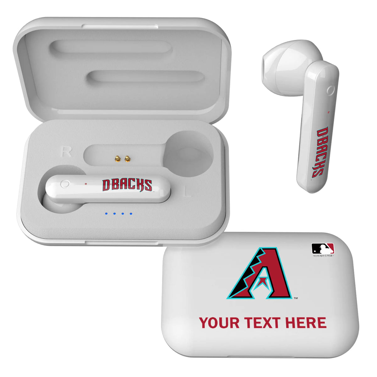 Arizona Diamondbacks Personalized Insignia Wireless TWS Earbuds