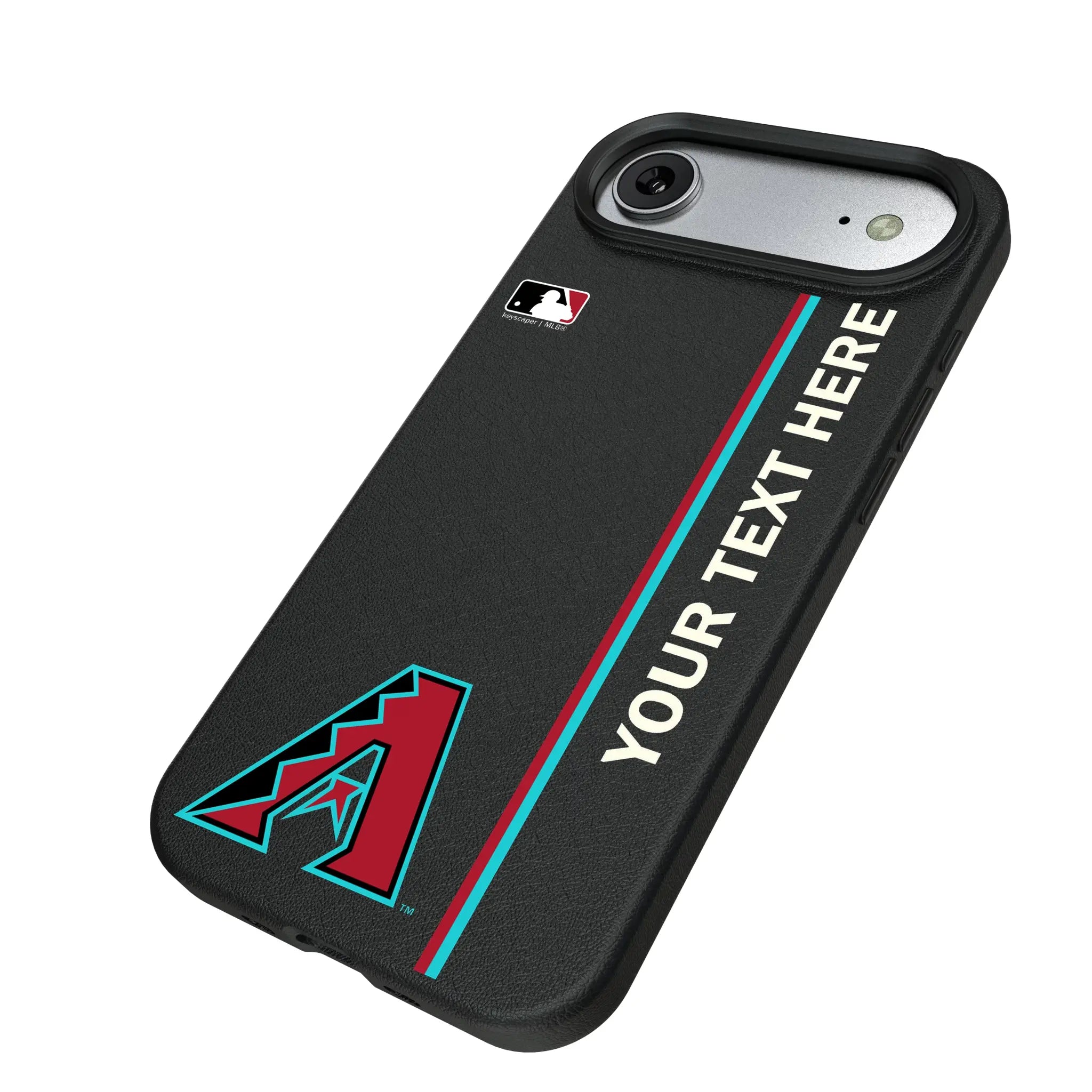 Arizona Diamondbacks Personalized Sidebard iPhone MagSafe Compatible Phone Case for Apple iPhone - Isometric View#Device_iPhone Air