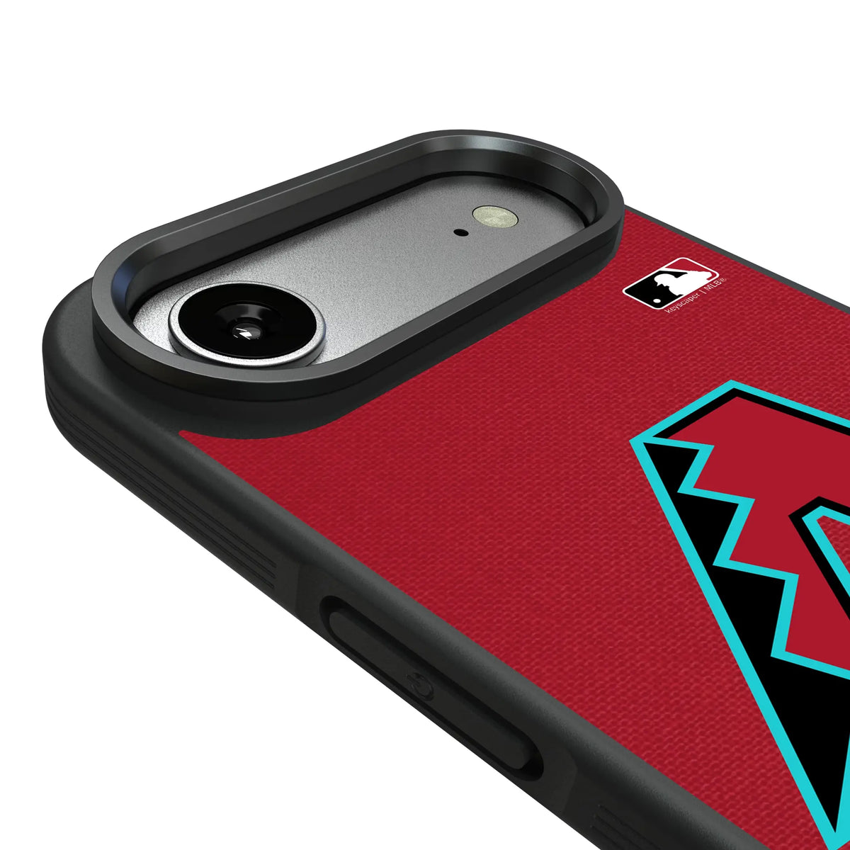 Arizona Diamondbacks Personalized Stripe iPhone Bump Phone Case for Apple iPhone - Detail#Device_iPhone Air