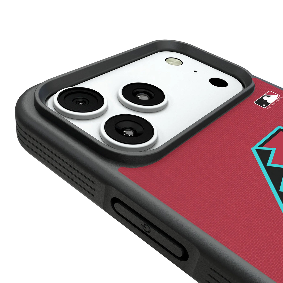 Arizona Diamondbacks Personalized Stripe iPhone Bump Phone Case for Apple iPhone - Detail#Device_iPhone 18 Pro Max