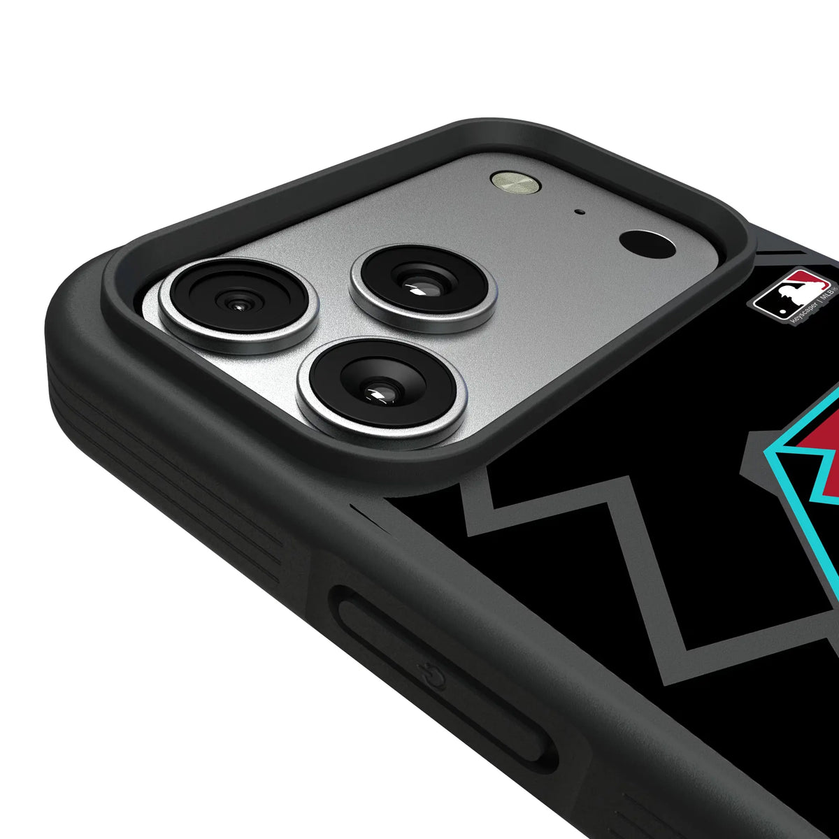 Arizona Diamondbacks Personalized Tilt iPhone Bump Phone Case for Apple iPhone - Detail#Device_iPhone 17 Pro Max