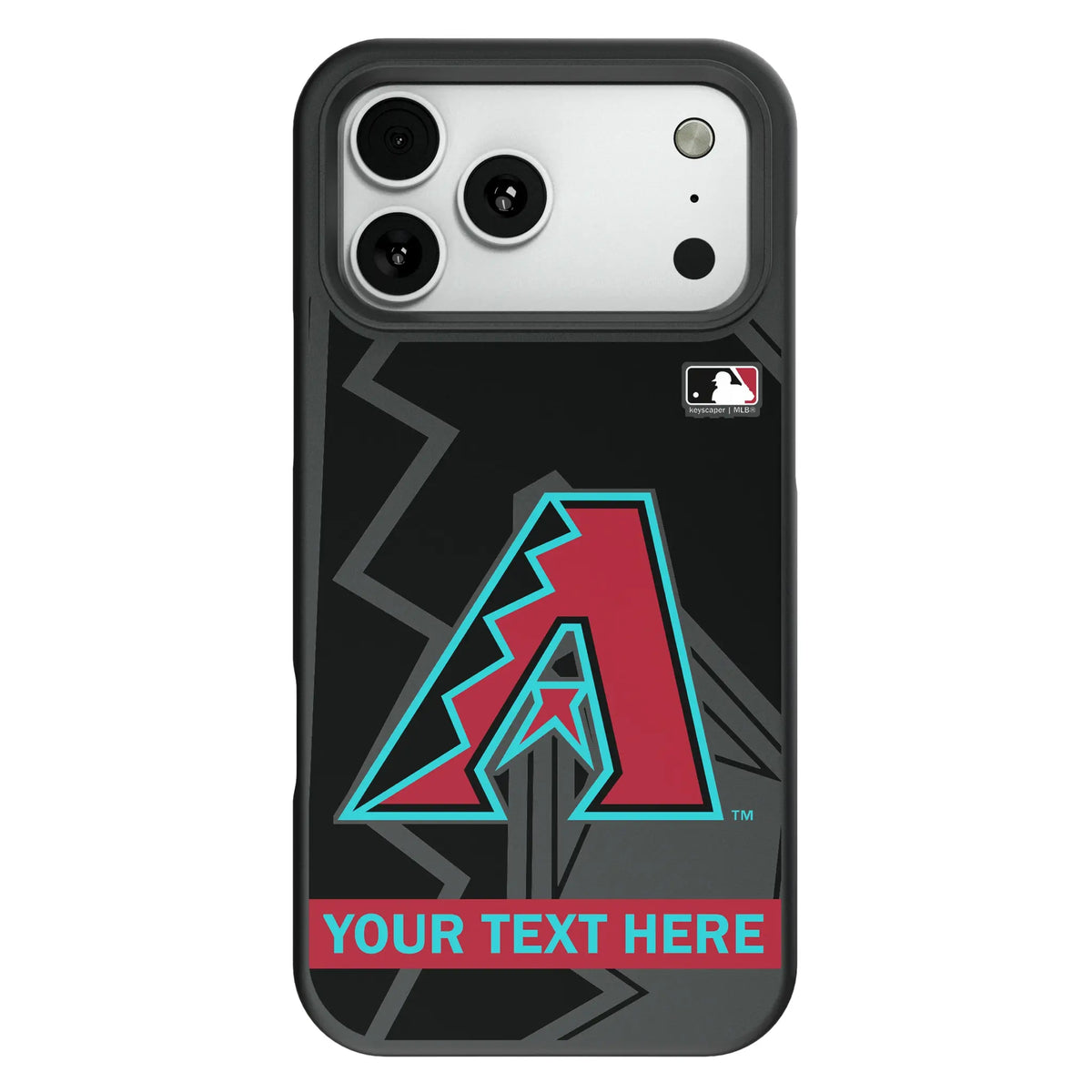 Arizona Diamondbacks Personalized Tilt Bump Phone Case for Apple iPhone