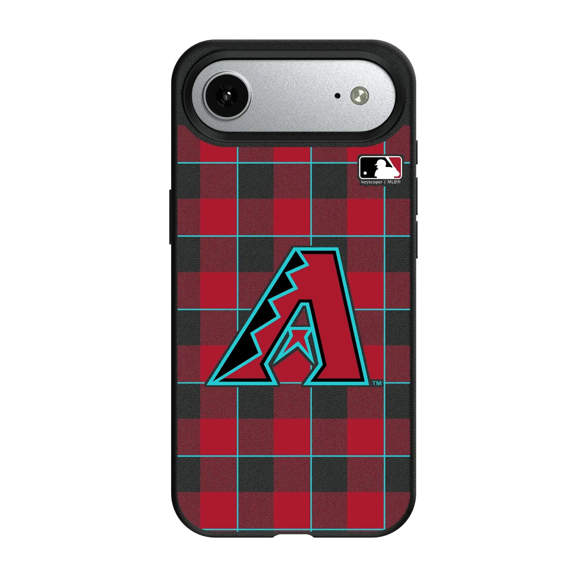 Arizona Diamondbacks Plaid iPhone MagSafe Compatible Phone Case for Apple iPhone#Device_iPhone Air