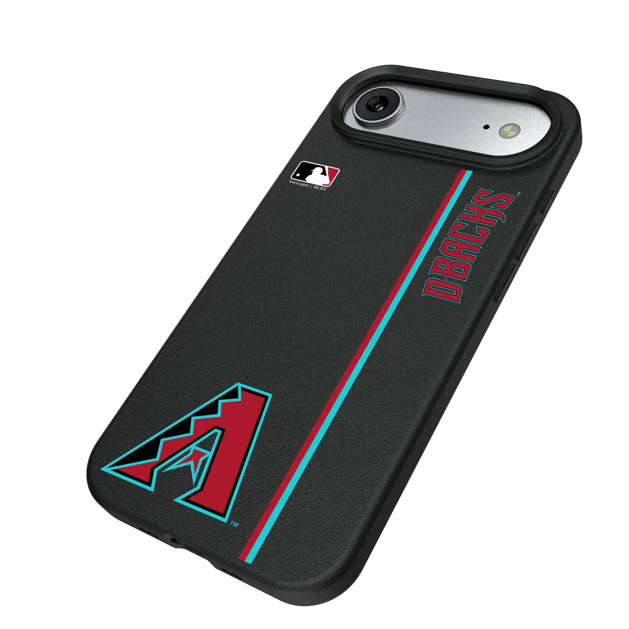 Arizona Diamondbacks Sidebar iPhone MagSafe Compatible Phone Case for Apple iPhone - Isometric View#Device_iPhone Air