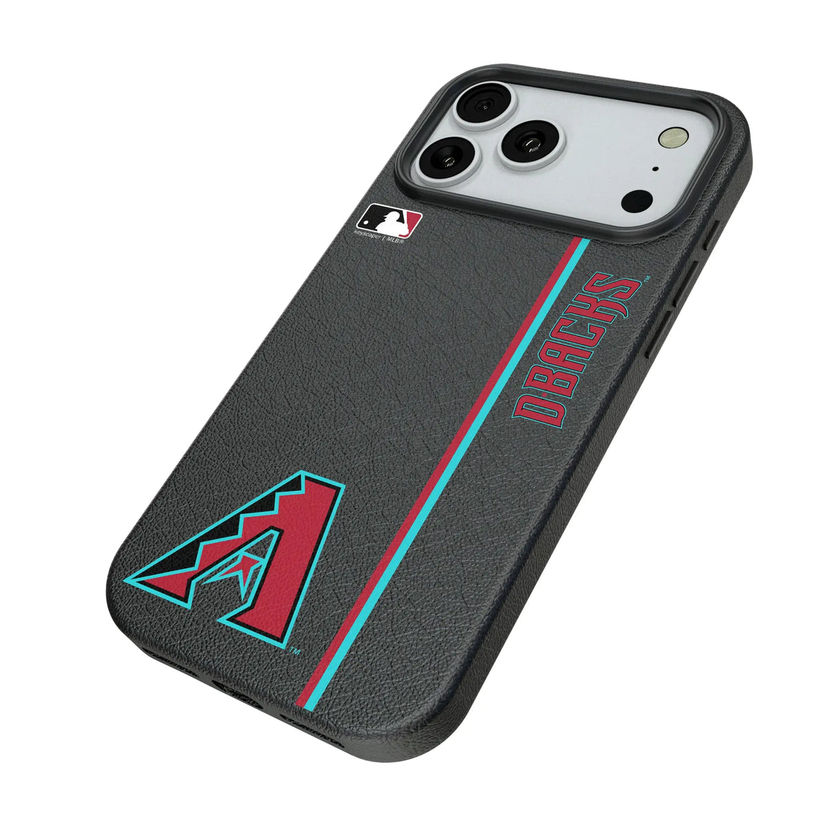 Arizona Diamondbacks Sidebar iPhone MagSafe Compatible Phone Case for Apple iPhone - Isometric View#Device_iPhone 18 Pro Max