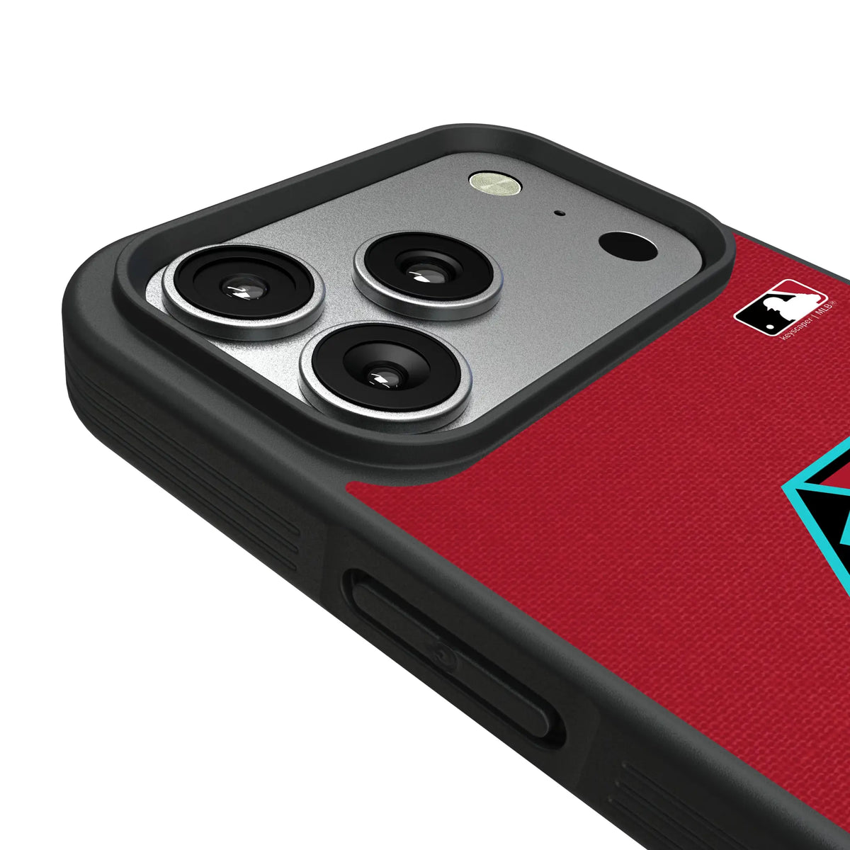 Arizona Diamondbacks Solid iPhone Bump Phone Case for Apple iPhone - Detail#Device_iPhone 17 Pro