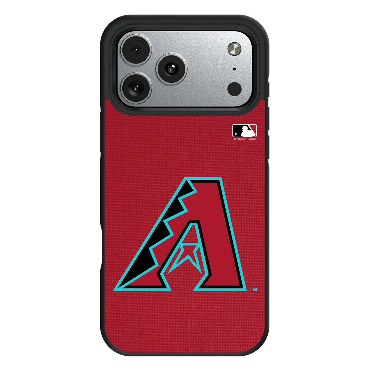 Arizona Diamondbacks Solid iPhone Bump Phone Case for Apple iPhone#Device_iPhone 17 Pro Max