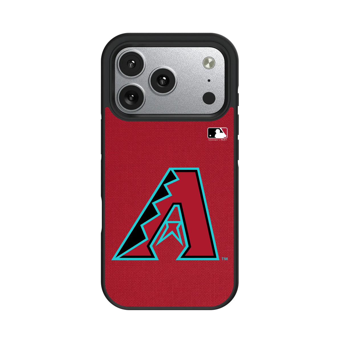 Arizona Diamondbacks Solid iPhone Bump Phone Case for Apple iPhone#Device_iPhone 17 Pro