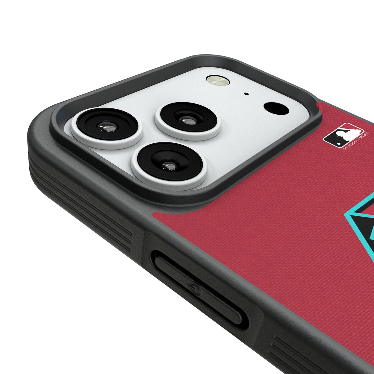 Arizona Diamondbacks Solid iPhone Bump Phone Case for Apple iPhone - Detail#Device_iPhone 18 Pro