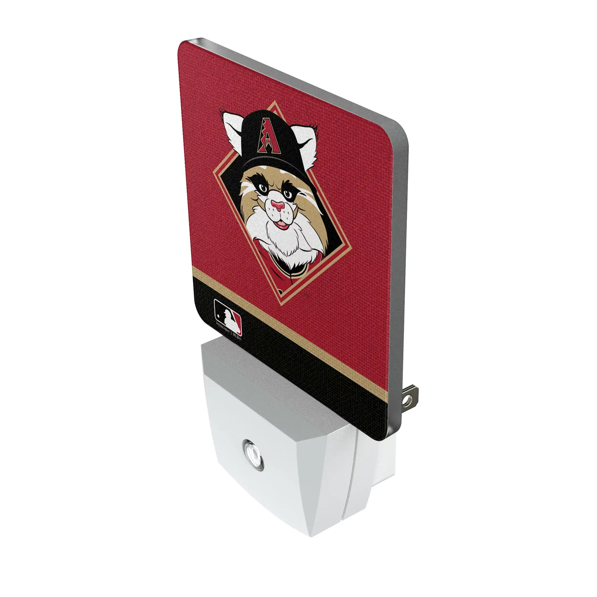 Arizona Diamondbacks Stripe Night Light 2-Pack - Isometric View