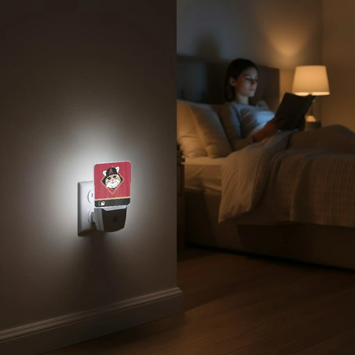 Arizona Diamondbacks Stripe Night Light 2-Pack - Lifestyle