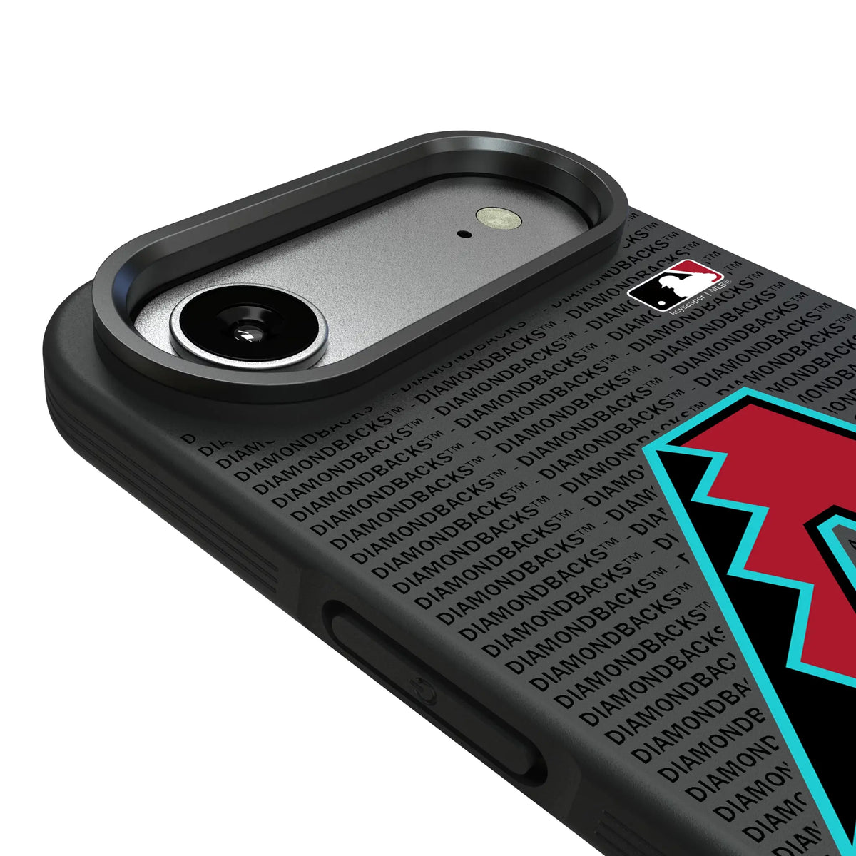 Arizona Diamondbacks Text Backdrop iPhone Bump Phone Case for Apple iPhone - Detail#Device_iPhone Air