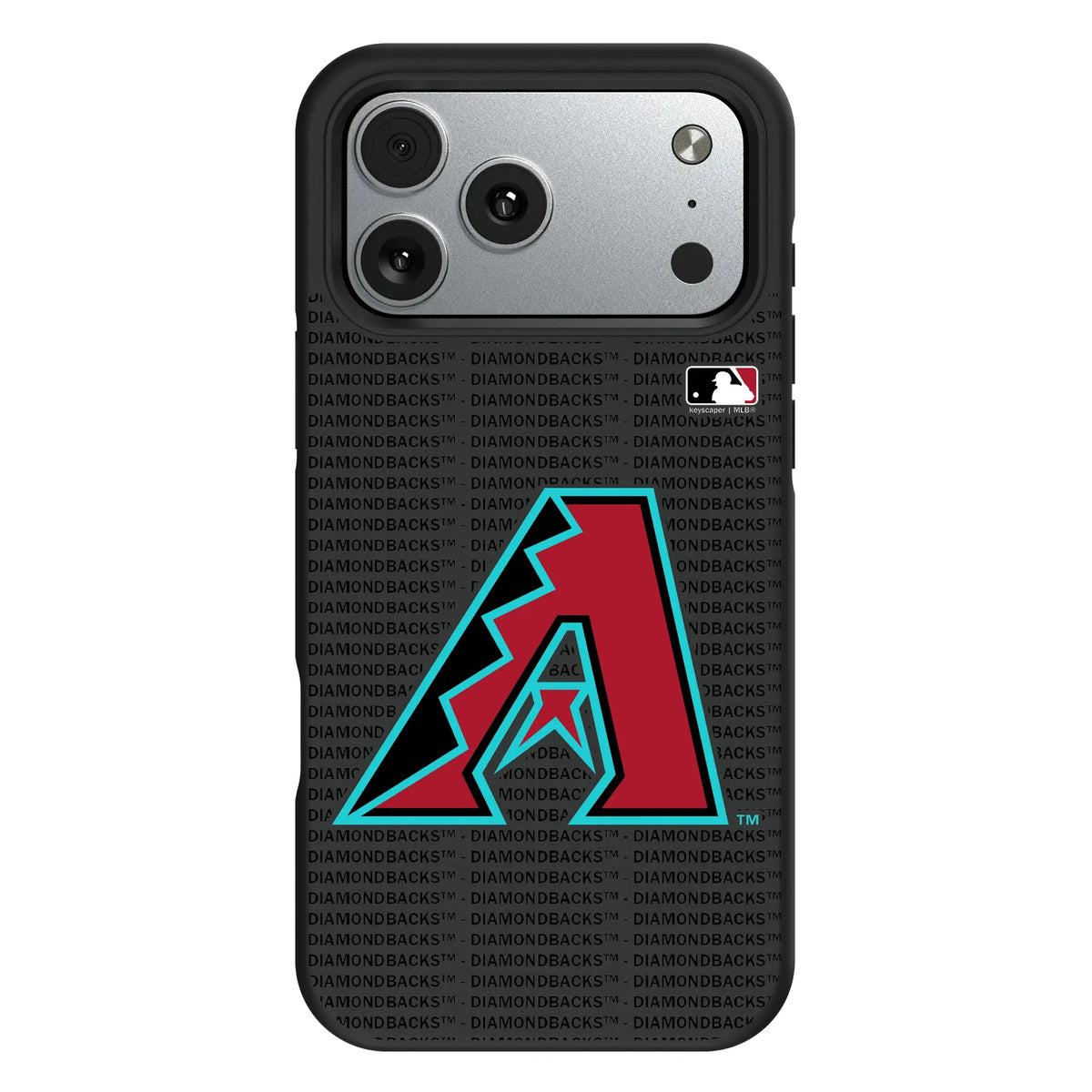 Arizona Diamondbacks Text Backdrop iPhone Bump Phone Case for Apple iPhone#Device_iPhone 17 Pro Max