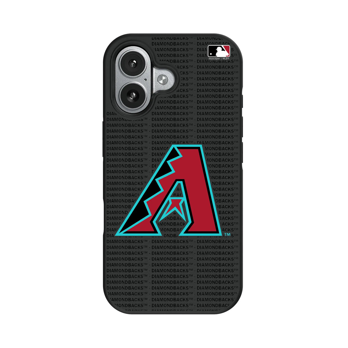 Arizona Diamondbacks Text Backdrop iPhone Bump Phone Case for Apple iPhone#Device_iPhone 17
