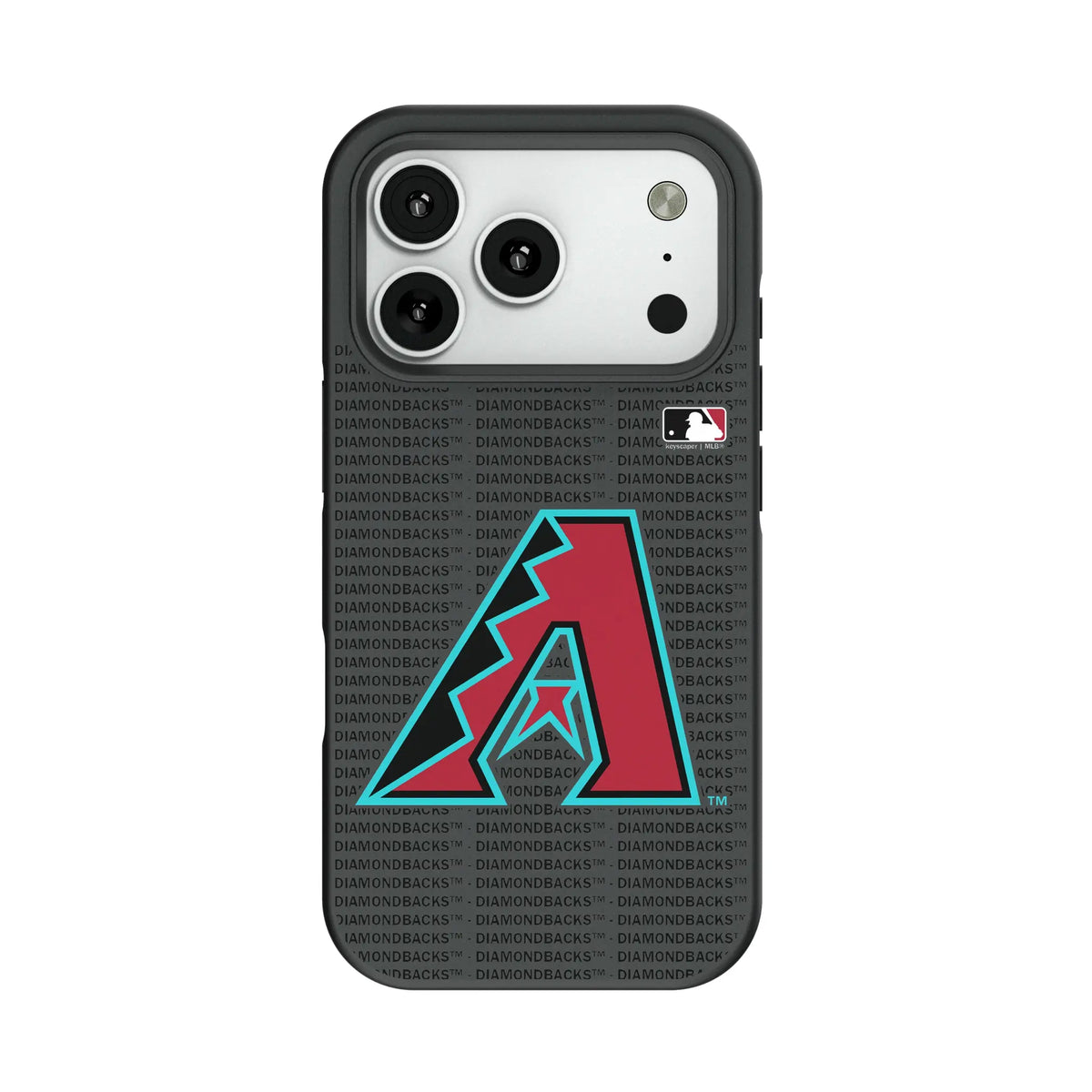 Arizona Diamondbacks Text Backdrop Bump Phone Case for Apple iPhone