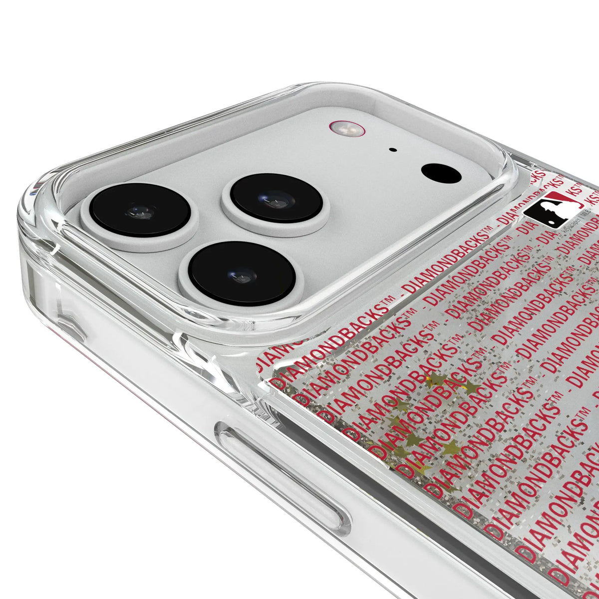 Arizona Diamondbacks Text Backdrop iPhone Glitter Phone Case for Apple iPhone - Detail#Device_iPhone 18 Pro Max