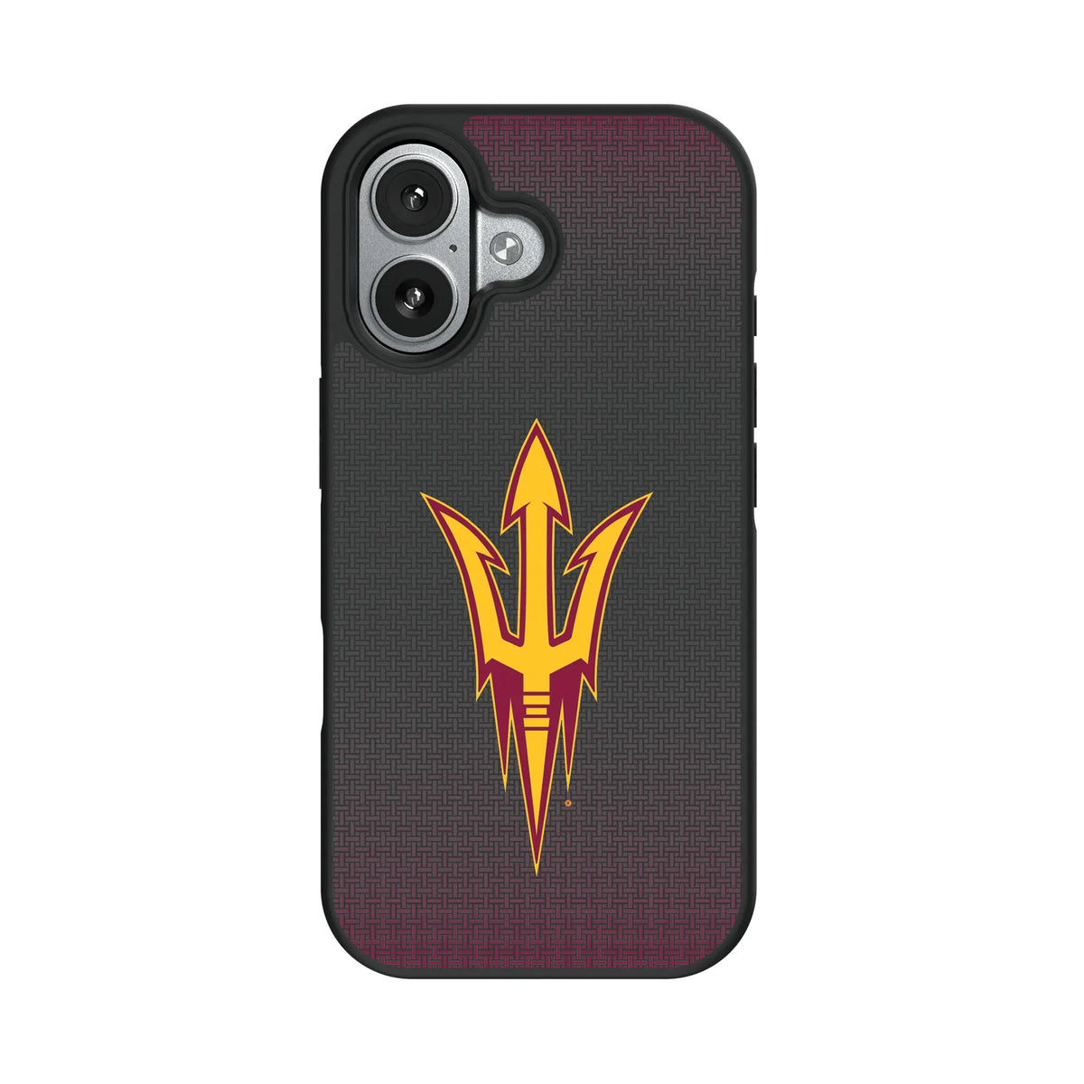 Arizona State University Sun Devils Linen iPhone Bump Phone Case for Apple iPhone#Device_iPhone 17