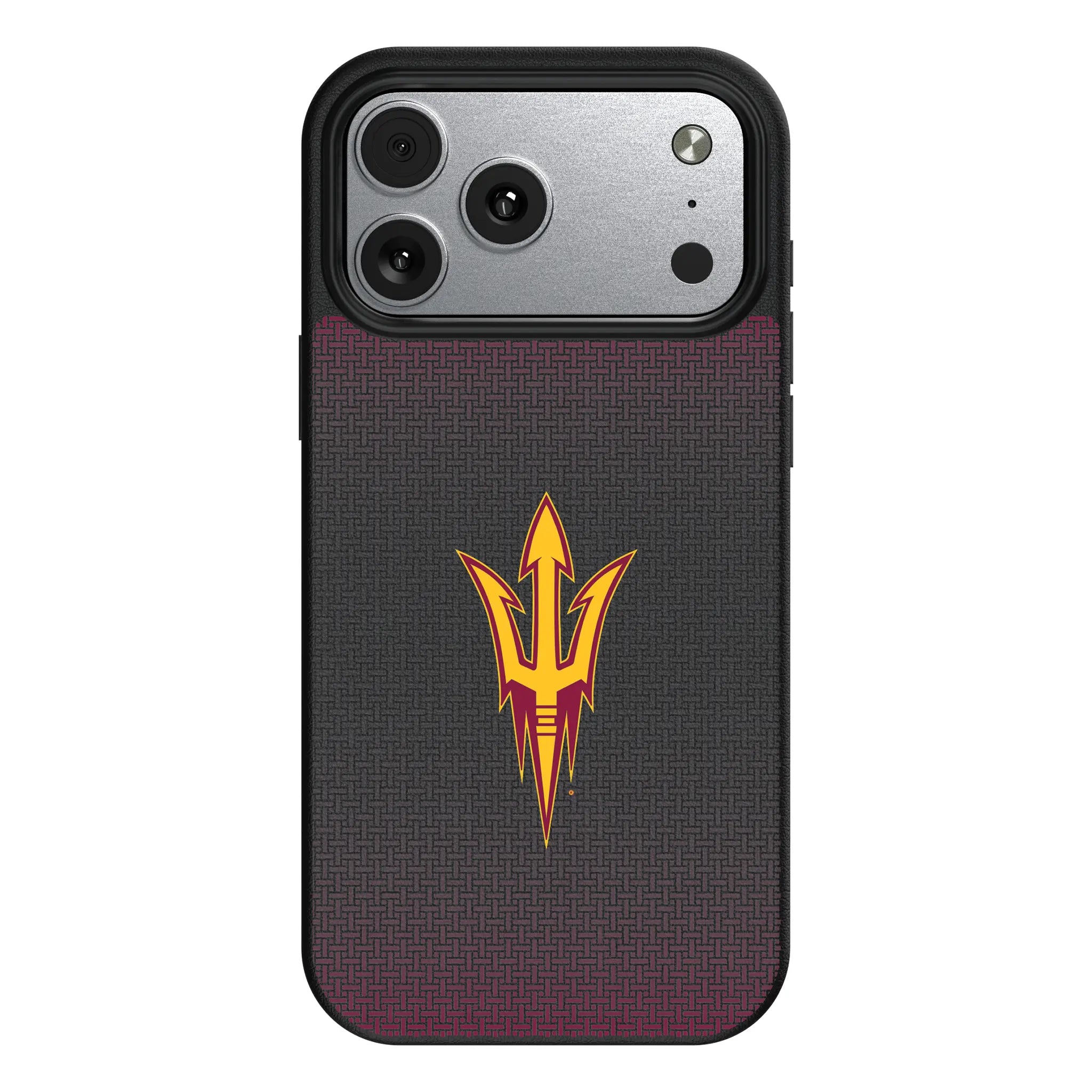 Arizona State University Sun Devils Linen iPhone MagSafe Compatible Phone Case for Apple iPhone#Device_iPhone 17 Pro Max