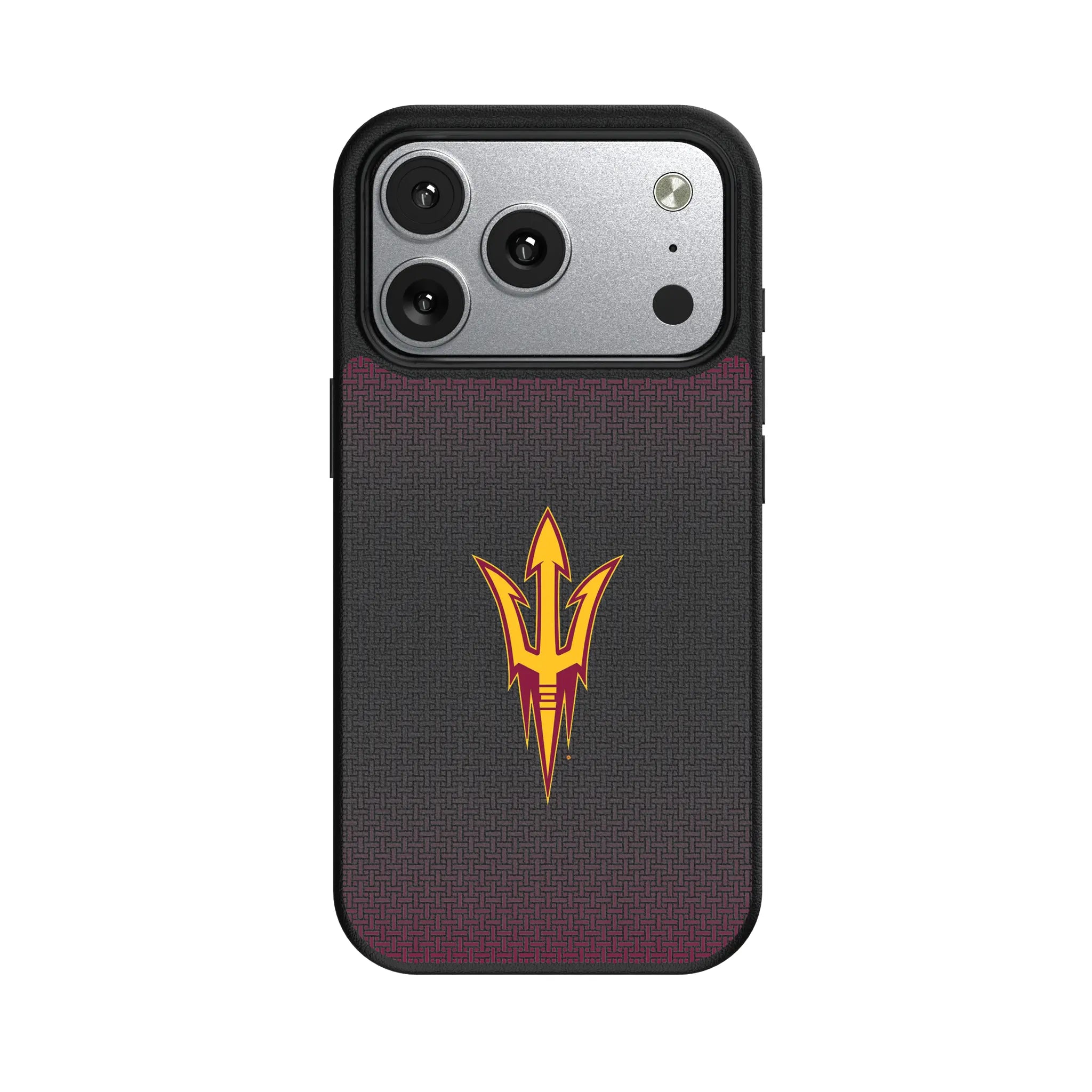 Arizona State University Sun Devils Linen iPhone MagSafe Compatible Phone Case for Apple iPhone#Device_iPhone 17 Pro