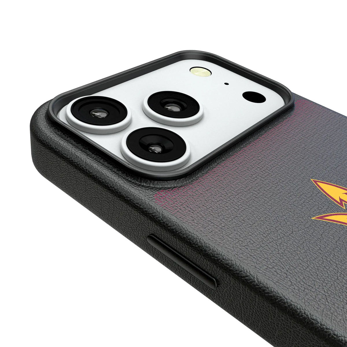 Arizona State University Sun Devils Linen iPhone MagSafe Compatible Phone Case for Apple iPhone - Detail#Device_iPhone 18 Pro