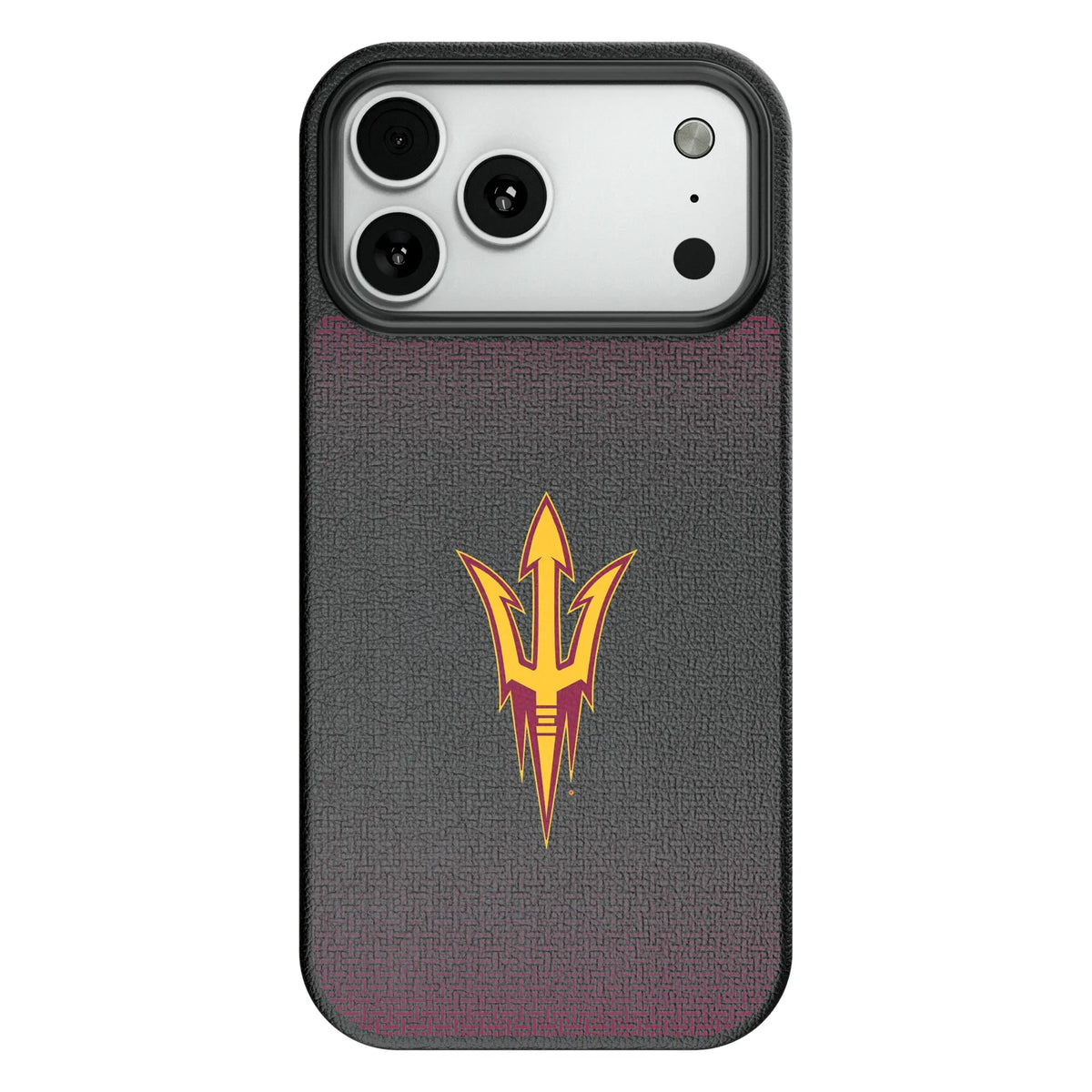 Arizona State University Sun Devils Linen MagSafe Compatible Phone Case for Apple iPhone