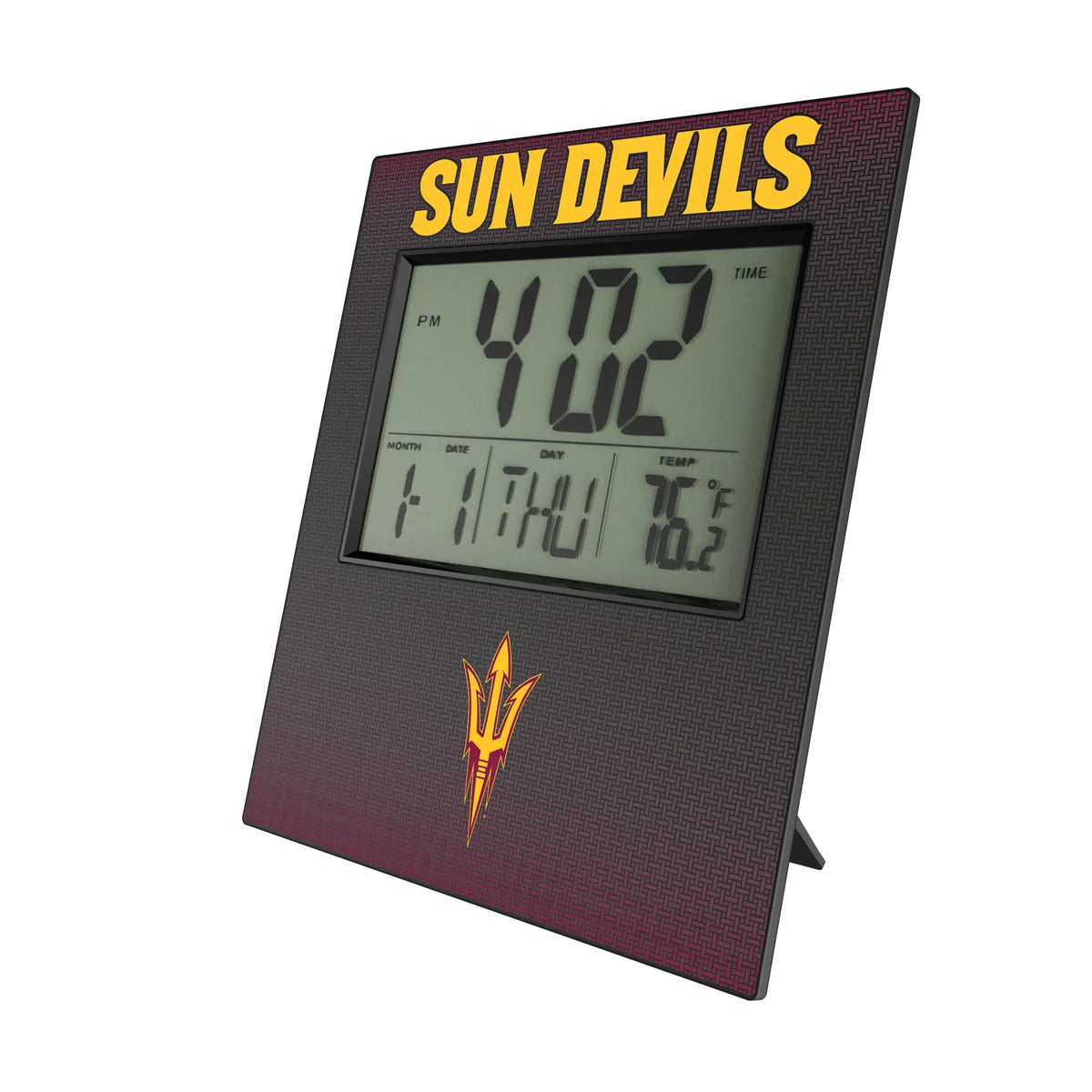 Arizona State University Sun Devils Linen Wall Clock