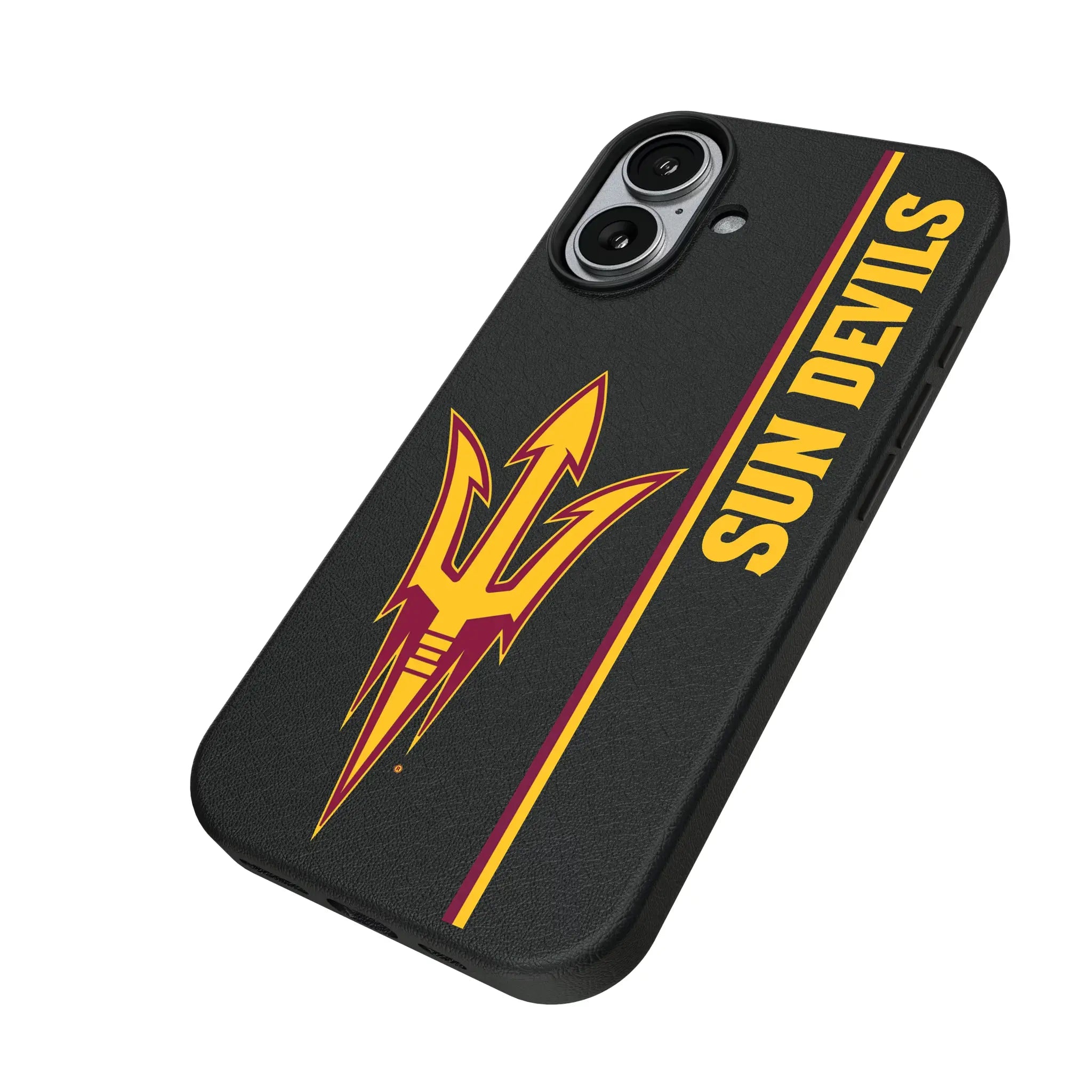 Arizona State University Sun Devils Sidebar iPhone MagSafe Compatible Phone Case for Apple iPhone - Isometric View#Device_iPhone 17