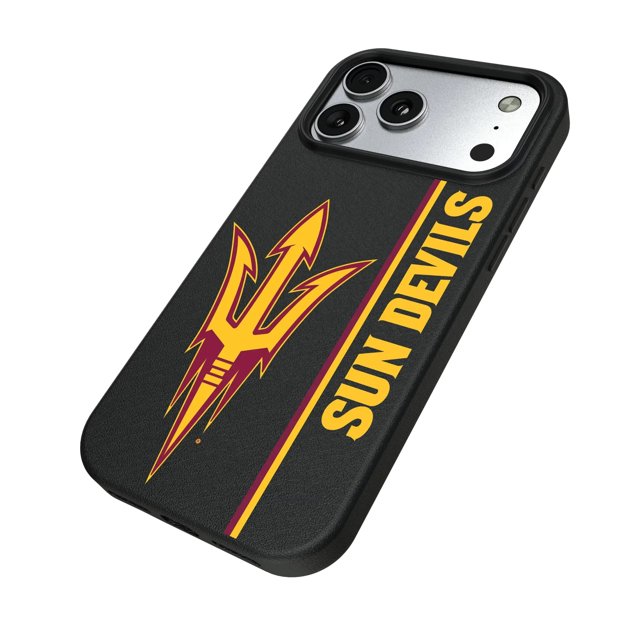 Arizona State University Sun Devils Sidebar iPhone MagSafe Compatible Phone Case for Apple iPhone - Isometric View#Device_iPhone 17 Pro Max
