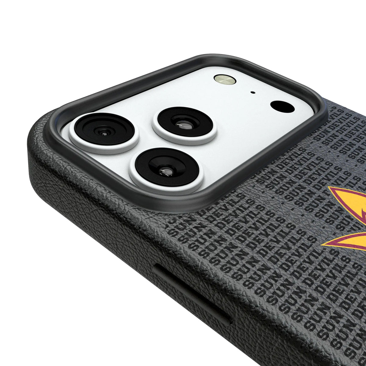 Arizona State University Sun Devils Text Backdrop iPhone MagSafe Compatible Phone Case for Apple iPhone - Detail#Device_iPhone 18 Pro Max