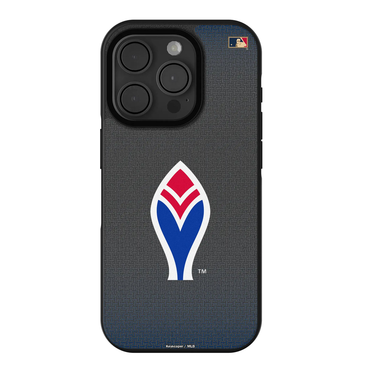 Atlanta Braves 1972-1975 - Cooperstown Collection Linen iPhone Bump Phone Case for Apple iPhone