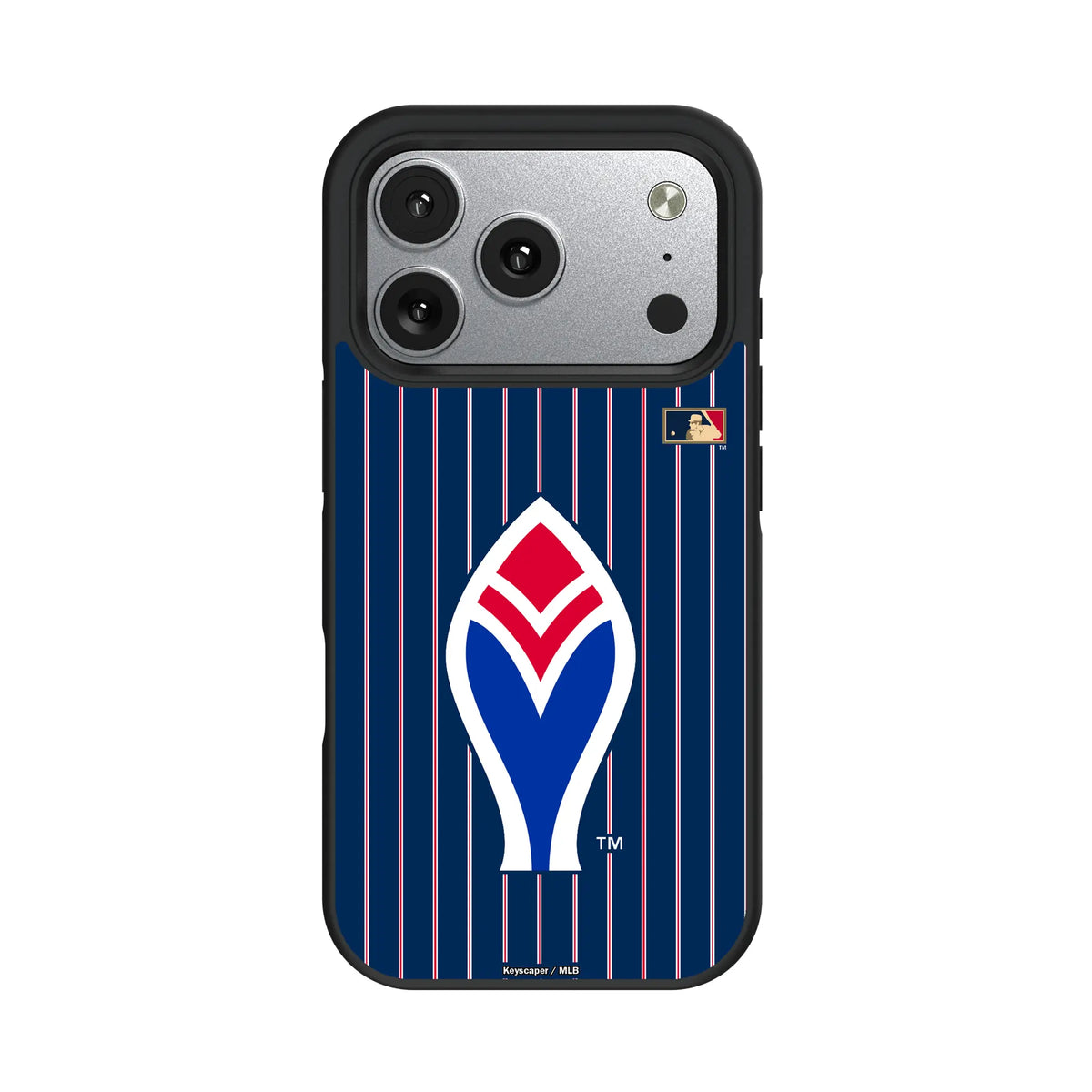 Atlanta Braves 1972-1975 - Cooperstown Collection Pinstripe iPhone Bump Phone Case for Apple iPhone#Device_iPhone 17 Pro