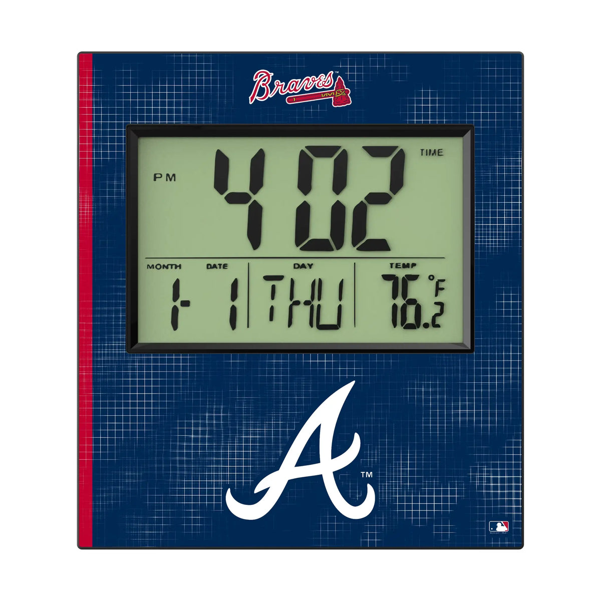 Atlanta Braves Hatch Wall Clock