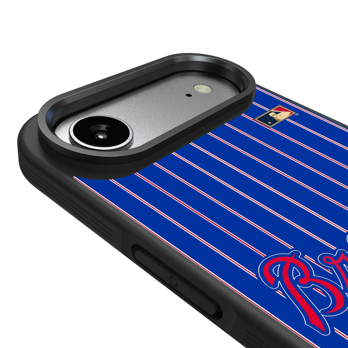 Atlanta Braves Home 2012 - Cooperstown Collection Pinstripe iPhone Bump Phone Case for Apple iPhone - Detail#Device_iPhone Air