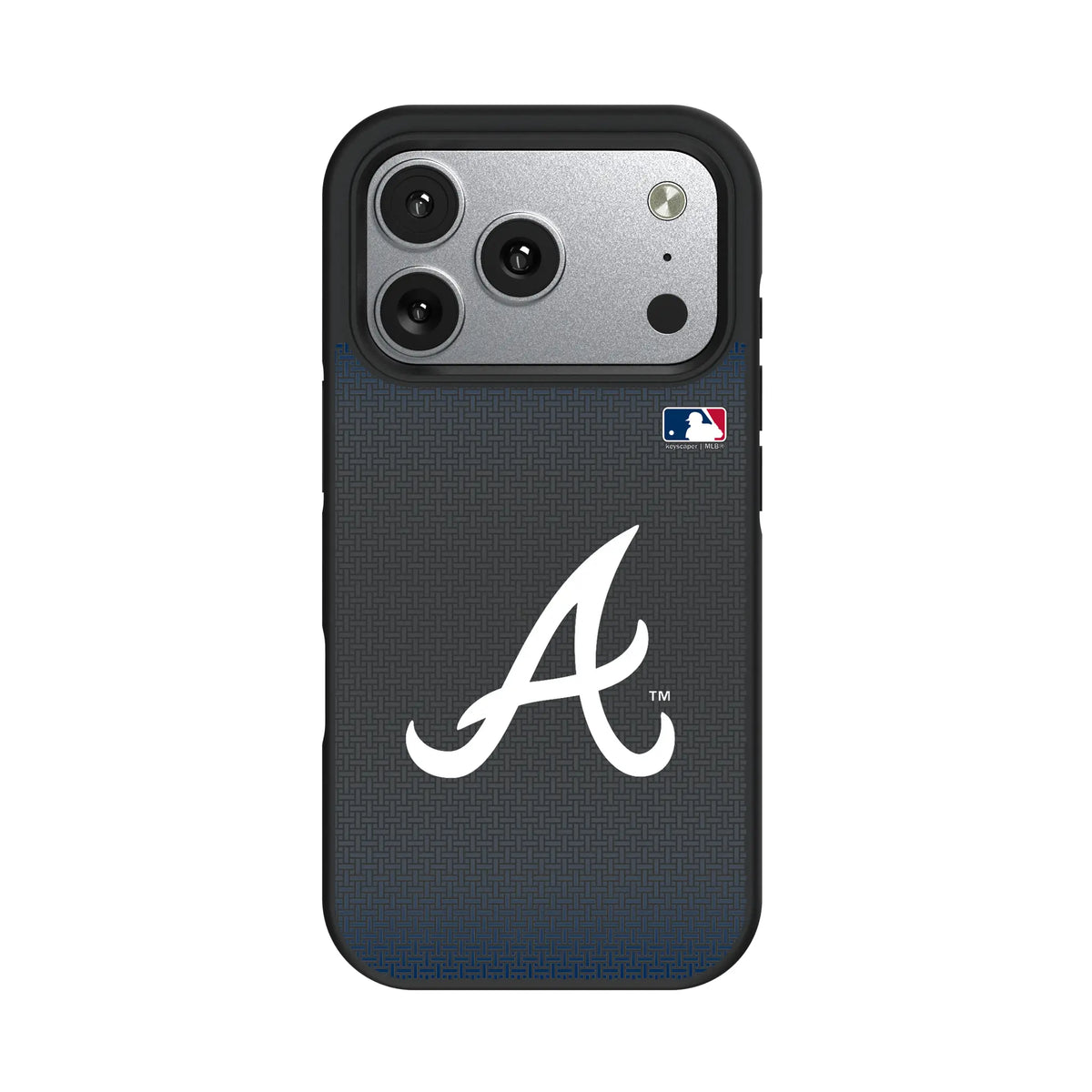 Atlanta Braves Linen iPhone Bump Phone Case for Apple iPhone#Device_iPhone 17 Pro