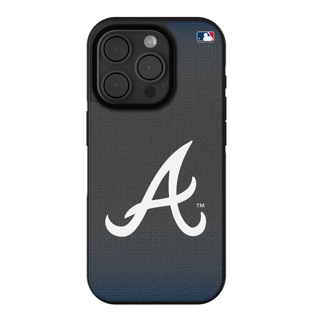 Atlanta Braves Linen iPhone Bump Phone Case for Apple iPhone