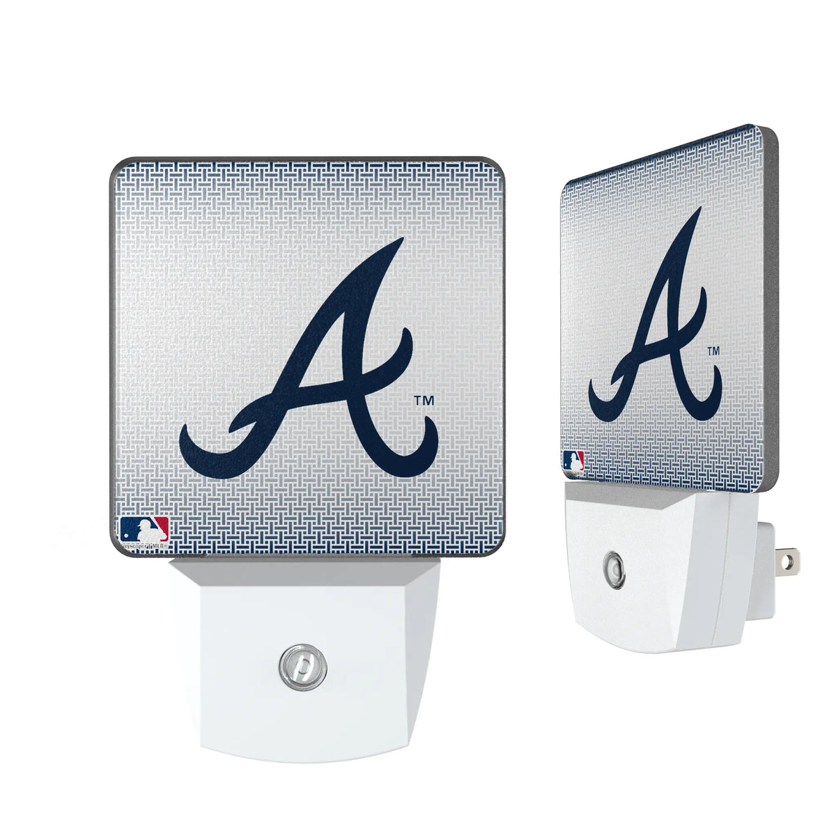 Atlanta Braves Linen Night Light 2-Pack